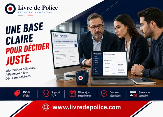 Des professionnels consultent les sources juridiques du registre numérique